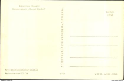 CPA Bärenklau Schenkendöbern Niederlausitz, Genesungsheim Georgi Dimitroff