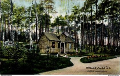 CPA Bückgen Großräschen in der Niederlausitz, Grube Ilse, Volkspark