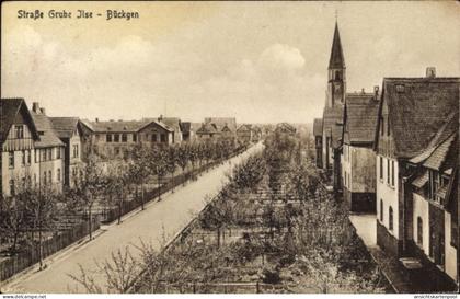 CPA Bückgen Großräschen in der Niederlausitz, Straße Grube Ilse