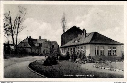 CPA Drebkau in der Niederlausitz, Bahnhofstraße