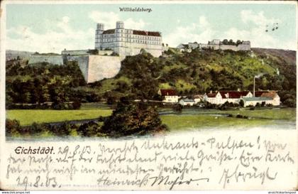 CPA Eichstädt Oberkrämer im Havelland, Willibaldsburg, Landschaft, Grüße