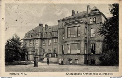 CPA Klettwitz Schipkau in der Niederlausitz, Knappschafts-Krankenhaus, Nordseite