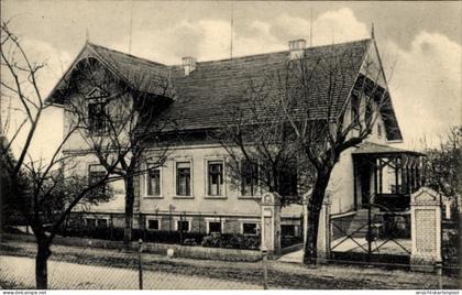 CPA Klettwitz Schipkau in der Niederlausitz, Wohnhaus, Gartentor