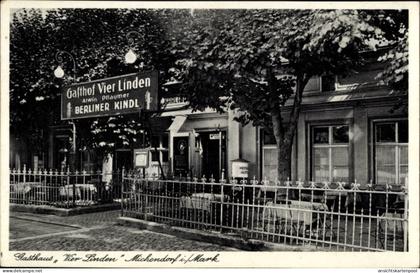 CPA Michendorf in der Mark, Gasthaus Vier Linden