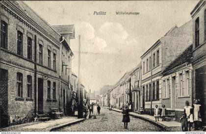CPA Putlitz in der Prignitz, Wilhelmstraße, Anwohner