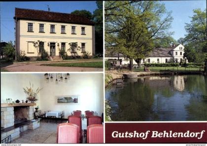 CPA Steinhöfel in Brandenburg, Hotel Restaurant Gutshof Behlendorf, See