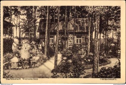 CPA Werneuchen im Kreis Barnim, Germanenstraße