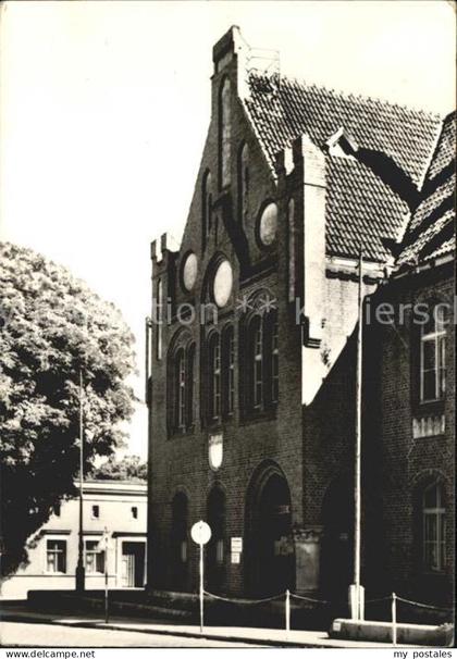 Gartz Oder Rathaus Giebel