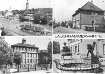 Lauchhammer-Mitte Mehrbildkarte gl1985 #187.940
