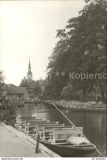 Luebbenau Spreewald Ausflugsboote
