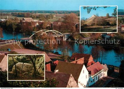 Oderberg Mark mit Pimpinellenberg und Findling bei Neuendorf
