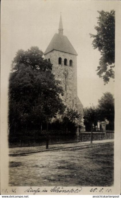 Photo CPA Schönefeld bei Berlin, Kirche