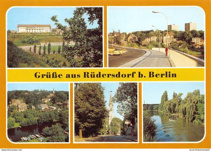 Rüdersdorf bei Berlin Teilansichten Mehrbildkarte ngl #168.010