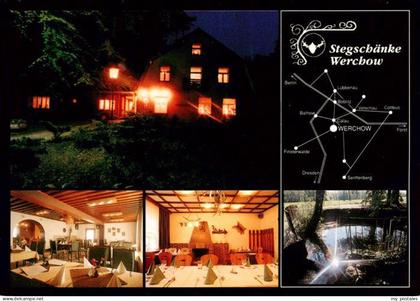 Werchow Calau Speiserestaurant Stegschaenke Werchow Gastraeume Weiher