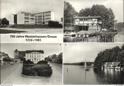 Wusterhausen Dosse Klubhaus der Segler Klempowsee