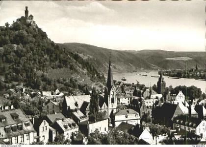 Braubach Rhein Braubach Burg x 1956