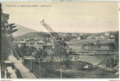 Braunlage - Teilansicht - Verlag Senger Braunlage