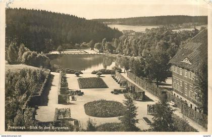 CPA Braunlage Blick in den Kurgarten