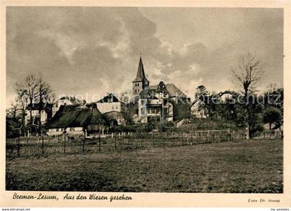 Lesum Blick aus den Wiesen