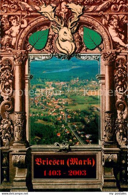 Briesen Mark Fliegeraufnahme Gesamtansicht