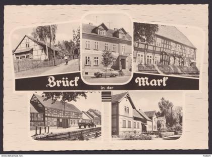 Brück/Mark, Mehrbildkarte, 1962 gelaufen