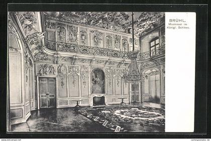 AK Brühl, Königliches Schloss, Musiksaal