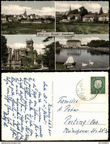 Kierberg-Brühl Gruß aus Brühl-Kierberg (MB Ortsansichten) 1960