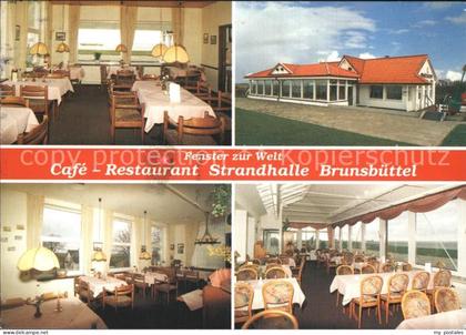 Brunsbuettel Cafe Restaurant Strandhalle