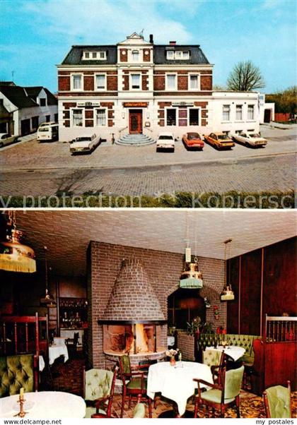 Brunsbuettel Hotel zur Post Restaurant Kamin