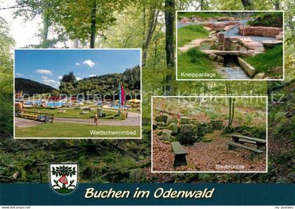 Buchen Baden Waldschwimmbad Kneippanlage Saubr?nnle
