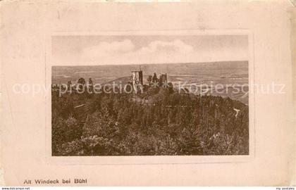 Alt-Windeck Ruine Panorama