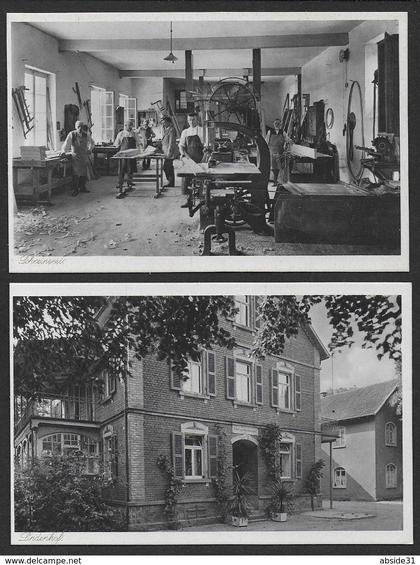 Kreispflegeanstalt Hub  Amt Bühl , Baden - 14 cartes