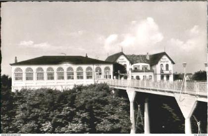 Buesum Nordseebad Buesum Hotel ungelaufen ca. 1955