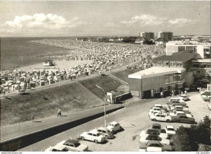 Buesum Nordseebad Buesum Strand ungelaufen ca. 1965