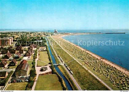 Buesum Nordseebad Fliegeraufnahme