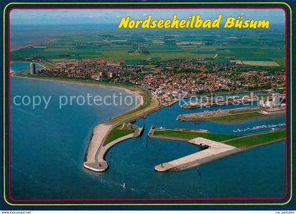 Buesum Nordseebad Fliegeraufnahme