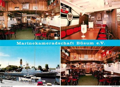 Buesum Nordseebad Marinekameradschaft Buesum Gastraeume Heimschiff Beckum