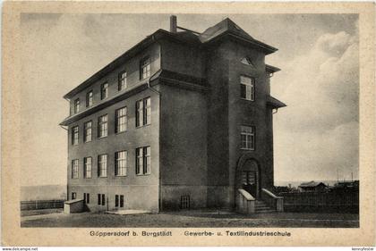 Göppersdorf bei Burgstädt - Gewerbe und Textilindustrieschule