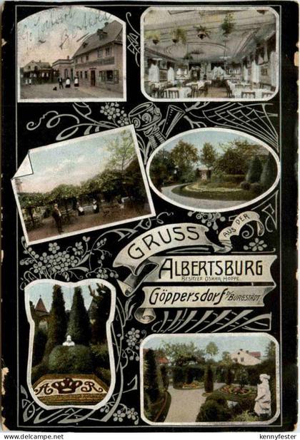 Gruss aus der Albertsburg - Göppersdorf bei Burgstädt