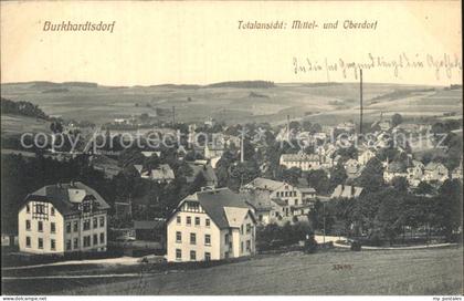 Burkhardtsdorf Totalansicht Mittel und Oberdorf