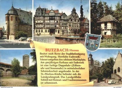 Butzbach Fachwerkhaus Burg Turm