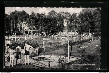 AK Castrop-Rauxel, Gäste im Parkbad