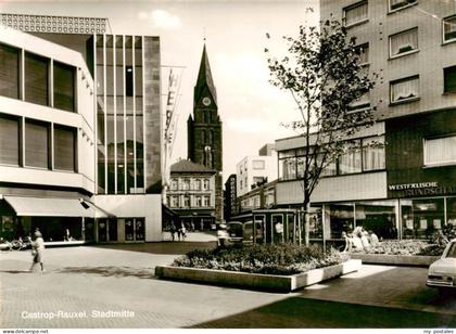 Castrop-Rauxel Stadtmitte Blick zur Kirche