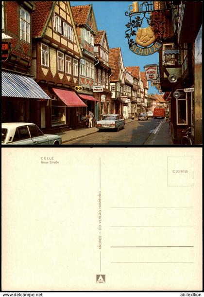 Ansichtskarte Celle Celle, Neue Straße – Lokale Ansicht 1985