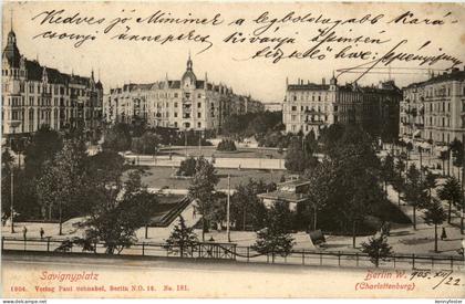 Berlin/div.Stadtteile - Berlin, Charlottenburg, Savignyplatz