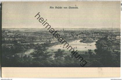 Alte Ansicht von Chemnitz - Verlag Richard Oschatz Chemnitz
