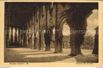 Chorin Kloster Chorin Kirche Inneres