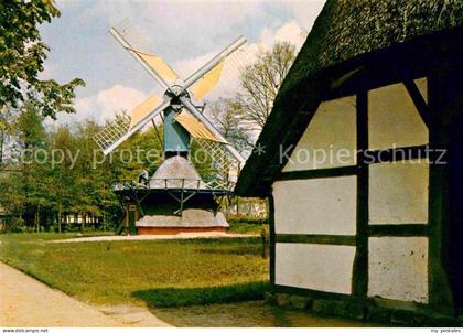 Cloppenburg Heuerhaus und Kokerwindmuehle