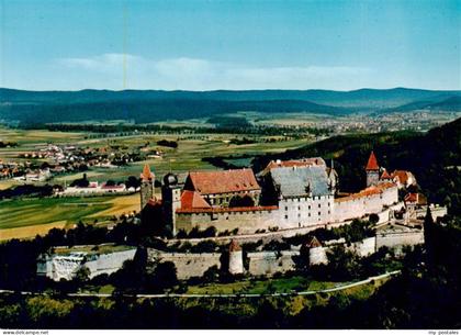 Coburg Bayern Fliegeraufnahme mit Veste Coburg