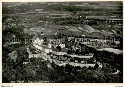 Coburg Bayern Veste Coburg Fliegeraufnahme